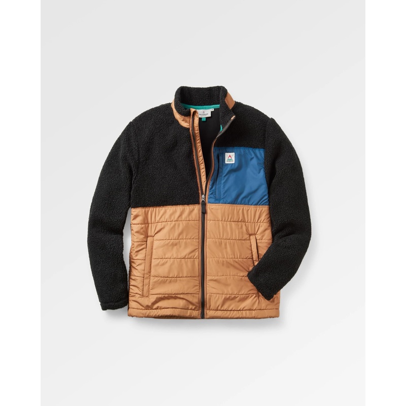 Born Explorer Recycled Polar-Lined Sherpa Fleece – Black