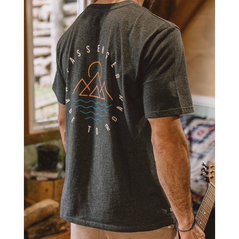 Escapism T-Shirt – Charcoal Marl