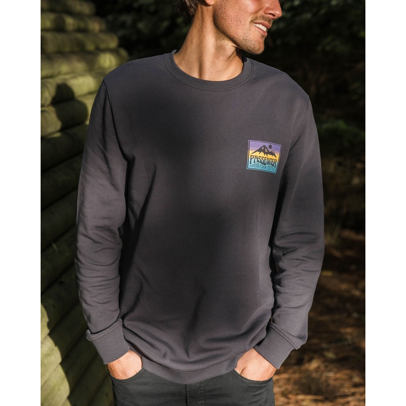 Grounded Organic Cotton Sweatshirt – Charcoal