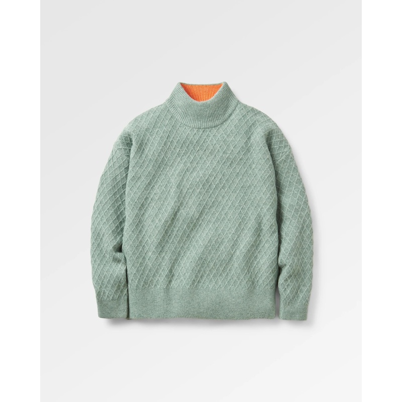 Hinterland Recycled Knitted Jumper – Pistachio