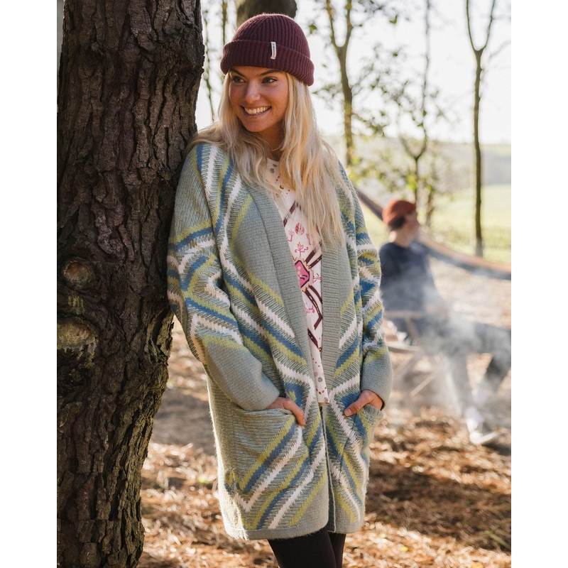 Homestead Recycled Cardigan – Pistachio