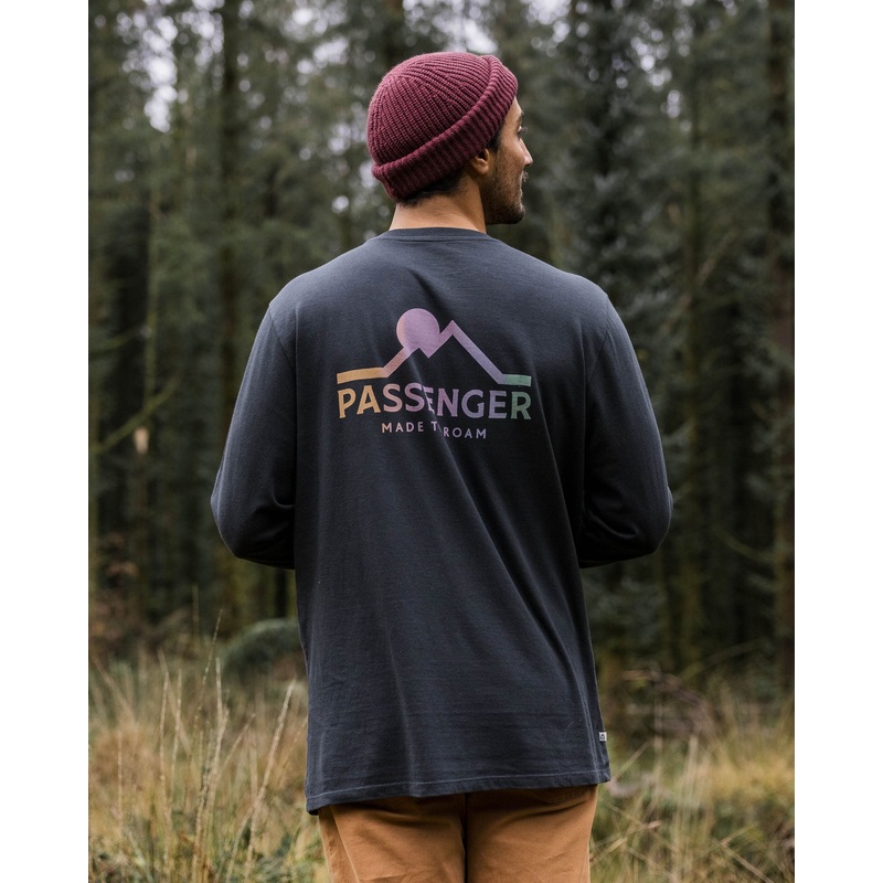 MTR Recycled Cotton LS T-Shirt – Black