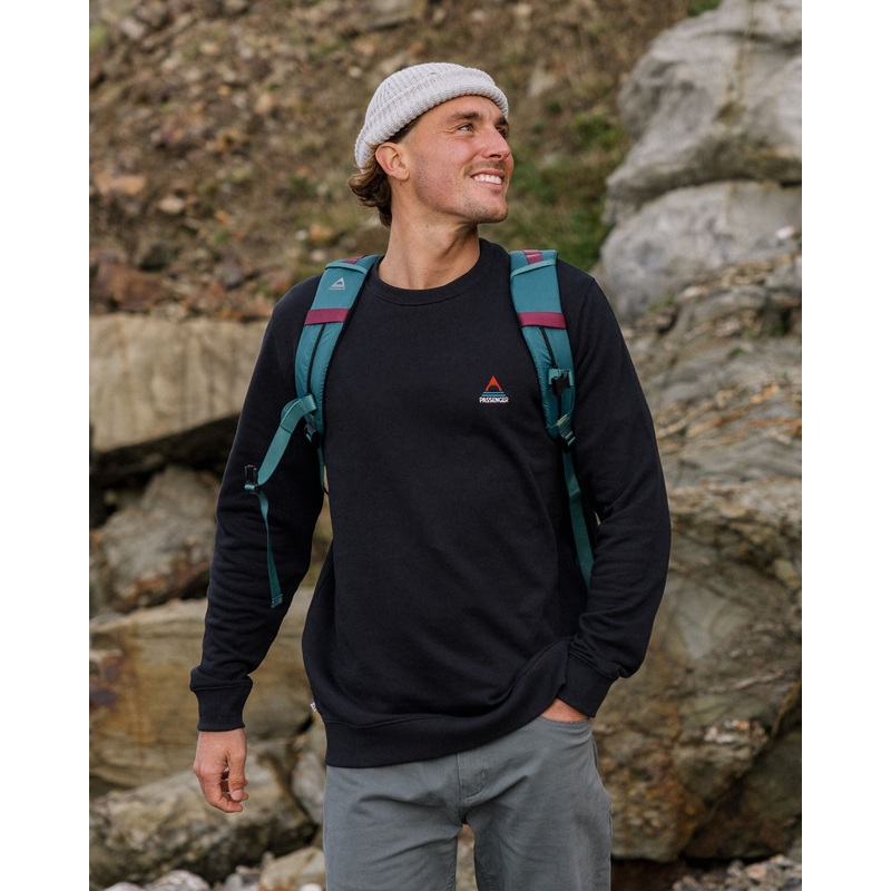 Vita Organic Cotton Sweatshirt – Black