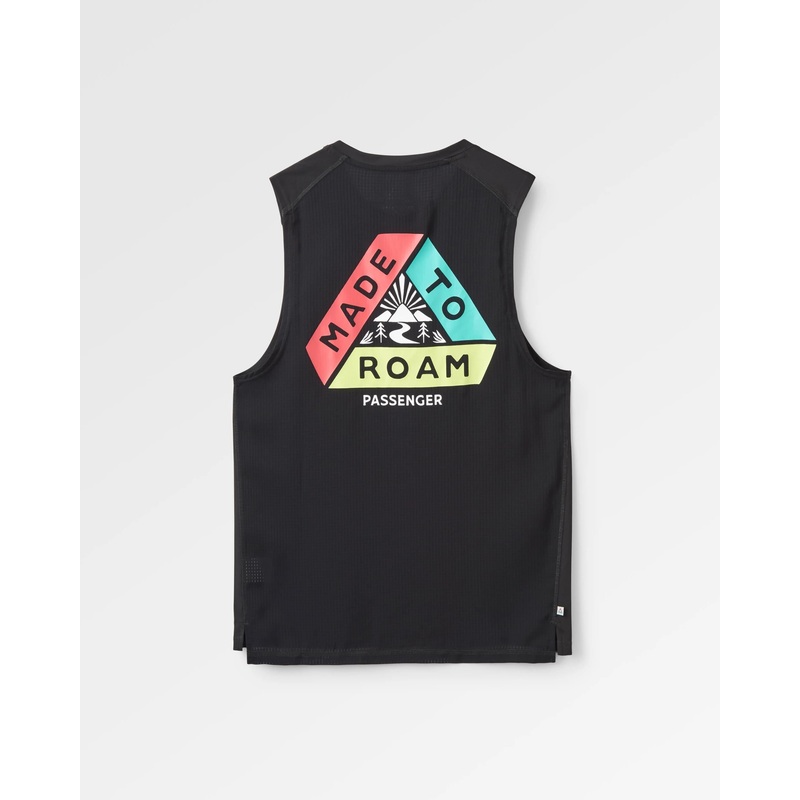 Boardwalk Active Recycled Vest – Black