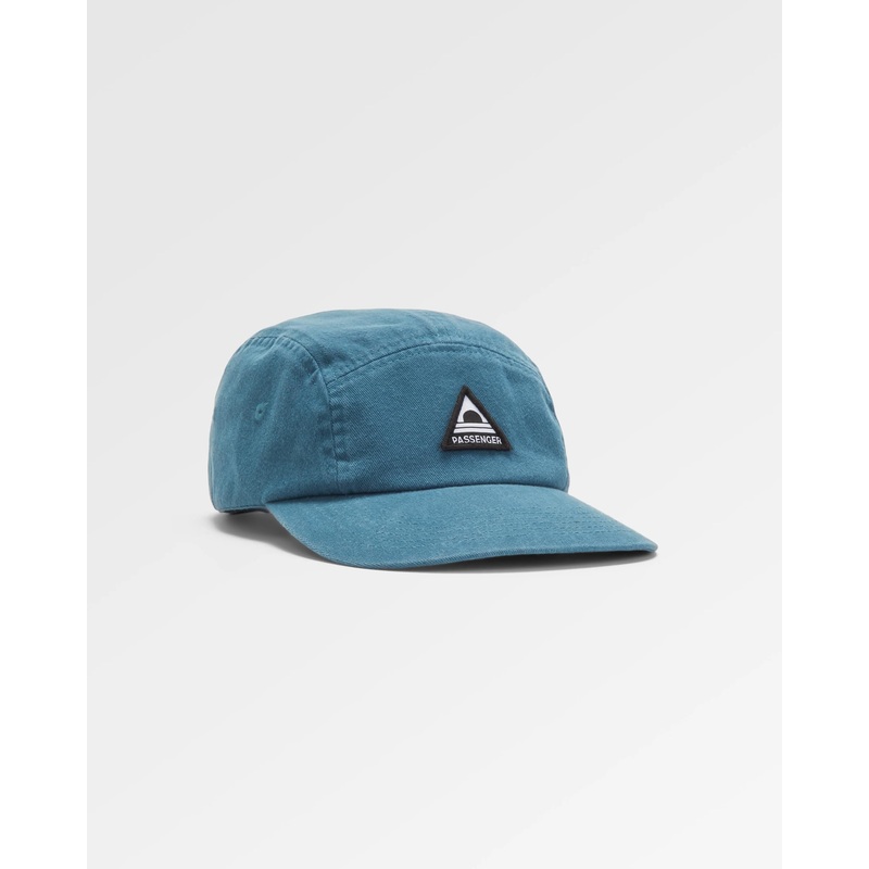 Fixie Recycled 5 Panel Cap – Tidal Blue