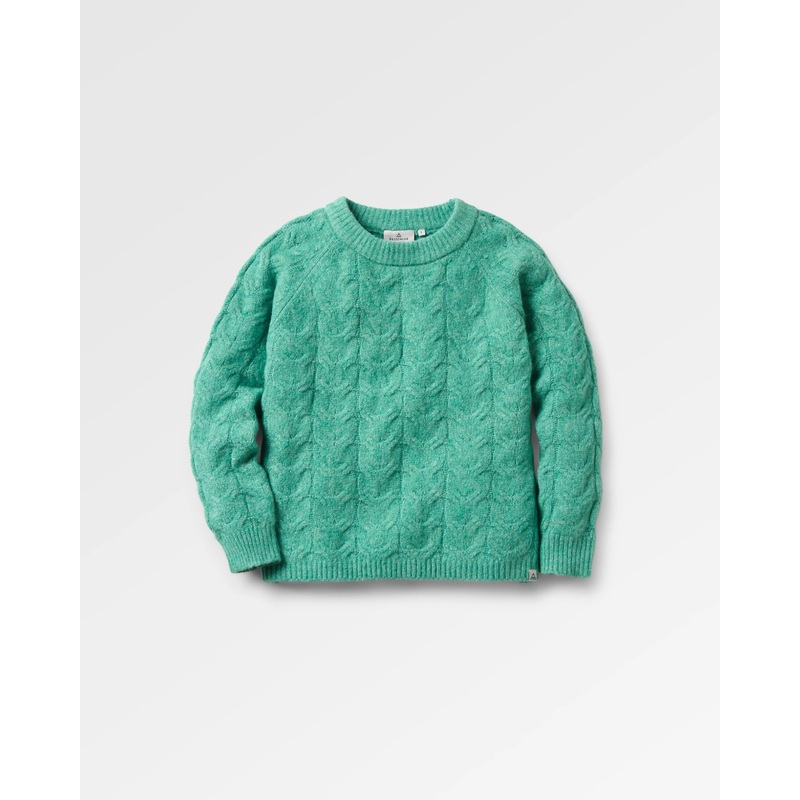 Harvest Recycled Knitted Jumper – Green Spruce