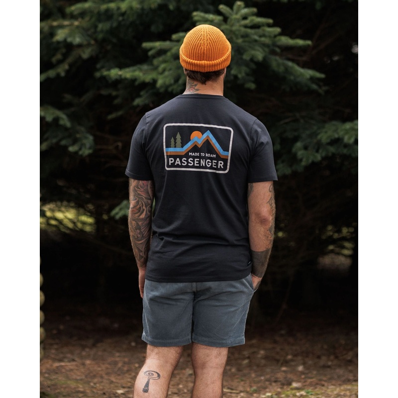 Made To Roam Recycled Cotton T-Shirt – Black