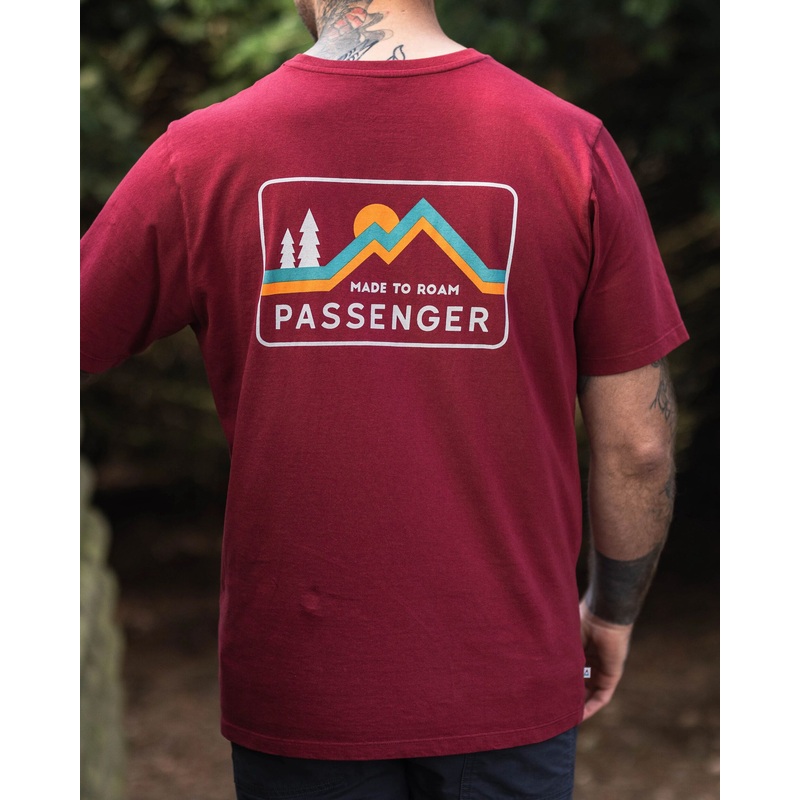 Made To Roam Recycled Cotton T-Shirt – Forest Berry