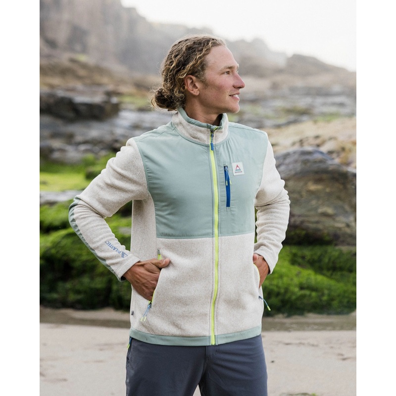 Men’s Backroads Polartec Fleece – Birch Marl