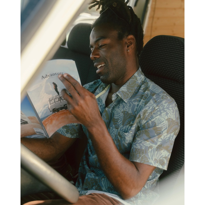 Sundowner Stretch Short Sleeve Shirt – Abstract Seaweed Camo