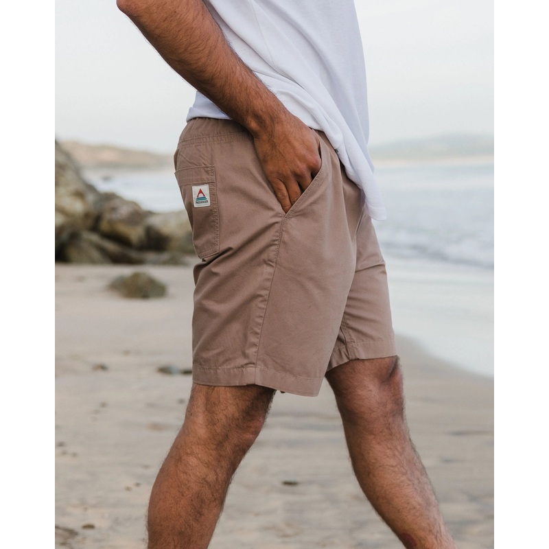 Drifter Organic Twill Short – Taupe