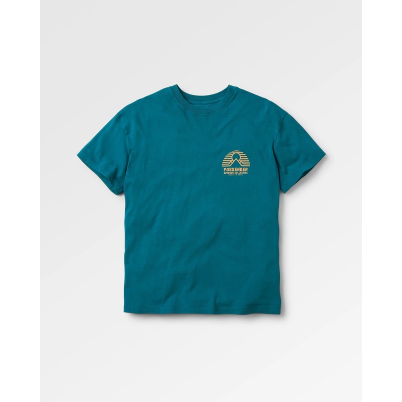 Elbio Recycled Relaxed Fit T-Shirt – Mediterranean