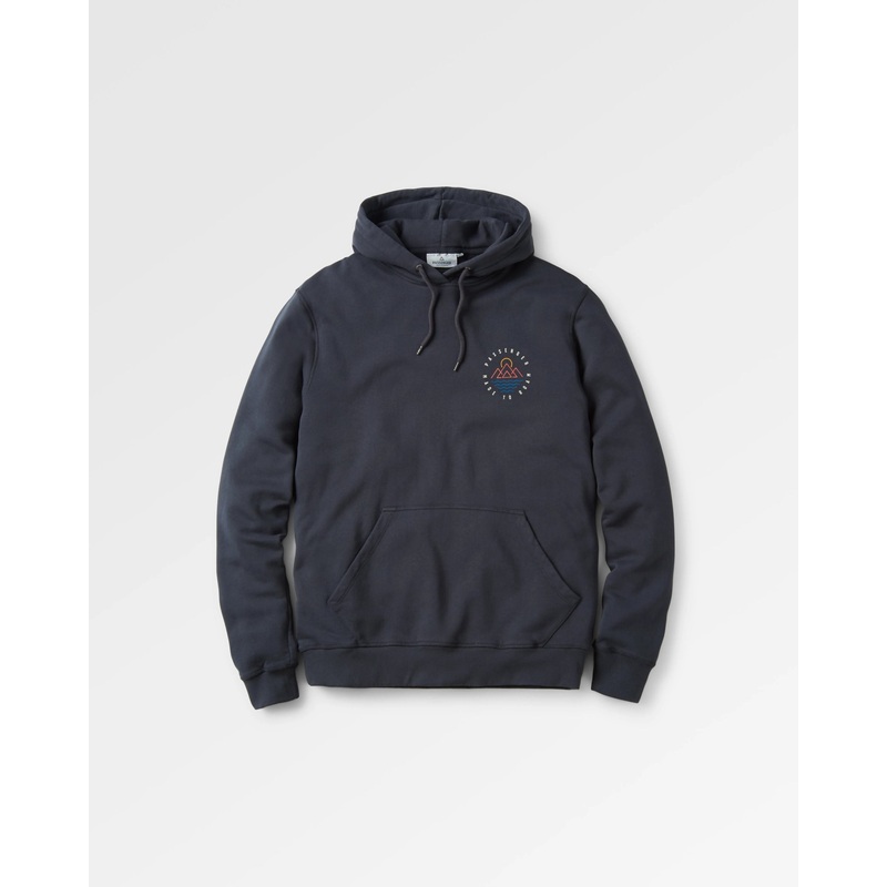 Escapism Recycled Cotton Hoodie – Black