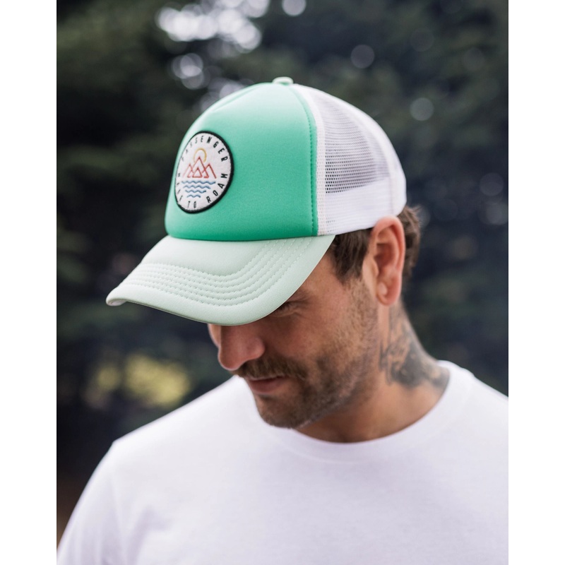Escapism Trucker Cap – Green Fig