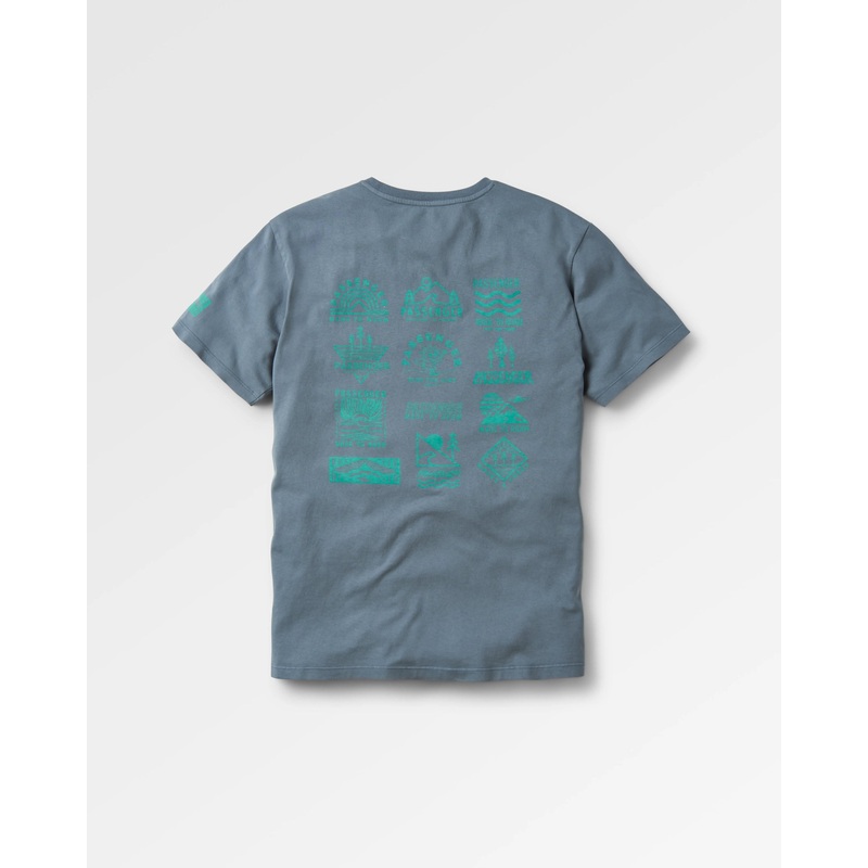 Icon Recycled Cotton T-Shirt – Storm Grey