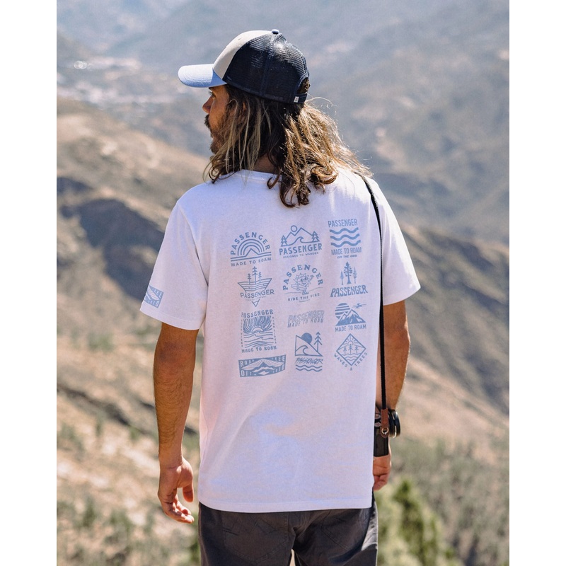 Icon Recycled Cotton T-Shirt – White