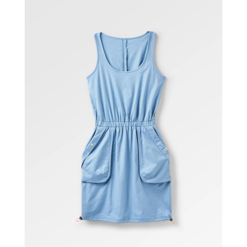 Mesmorise Organic Cotton Dress – Faded Denim