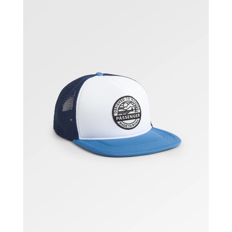 Odyssey Active Trucker Cap – Navy/ Moonlight Blue