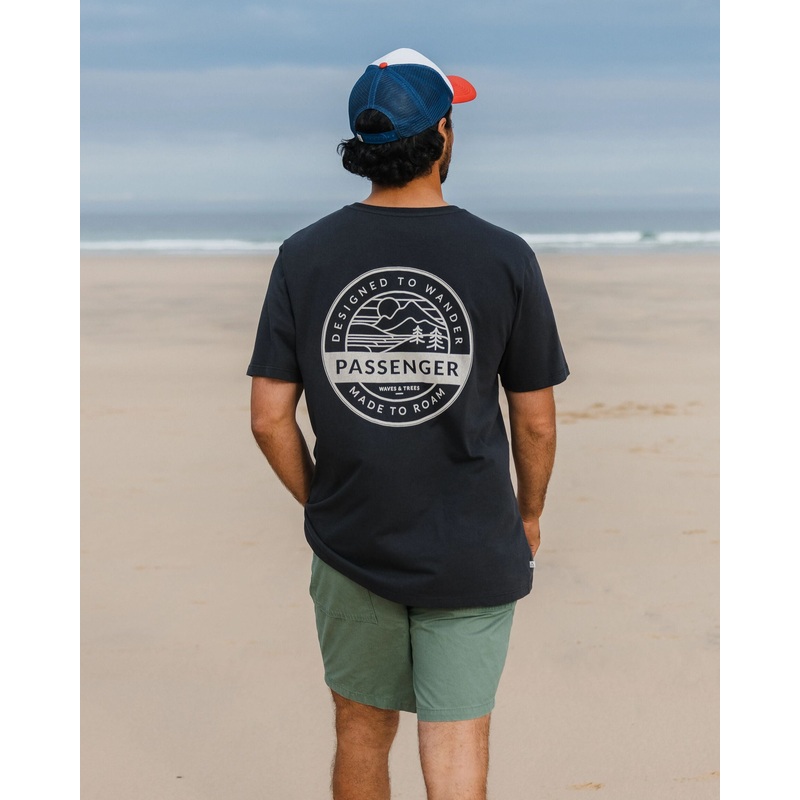 Odyssey Organic Cotton T-Shirt – Black