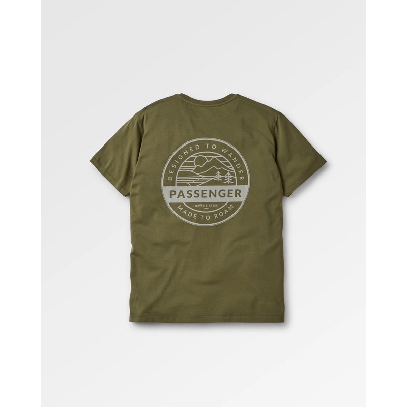 Odyssey Organic Cotton T-Shirt – Khaki
