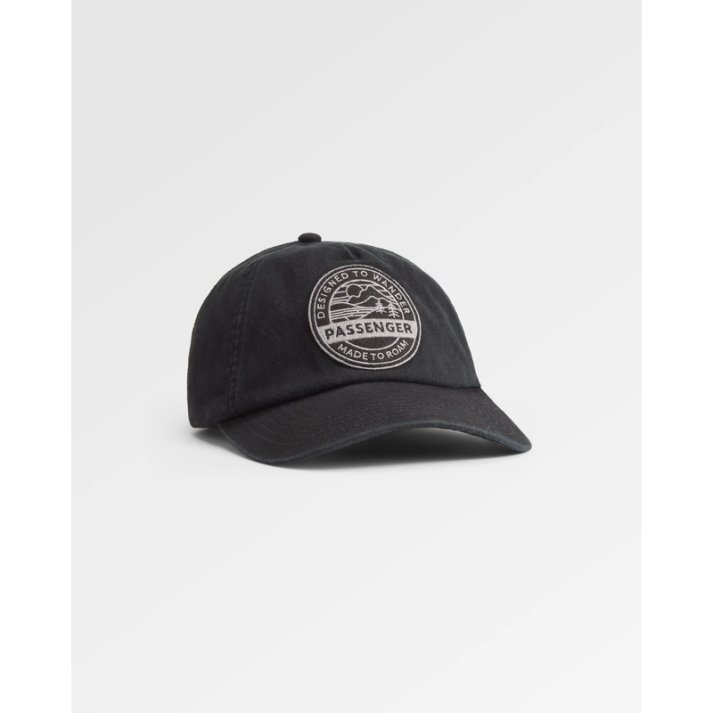 Odyssey Recycled 5 Panel Cap – Black