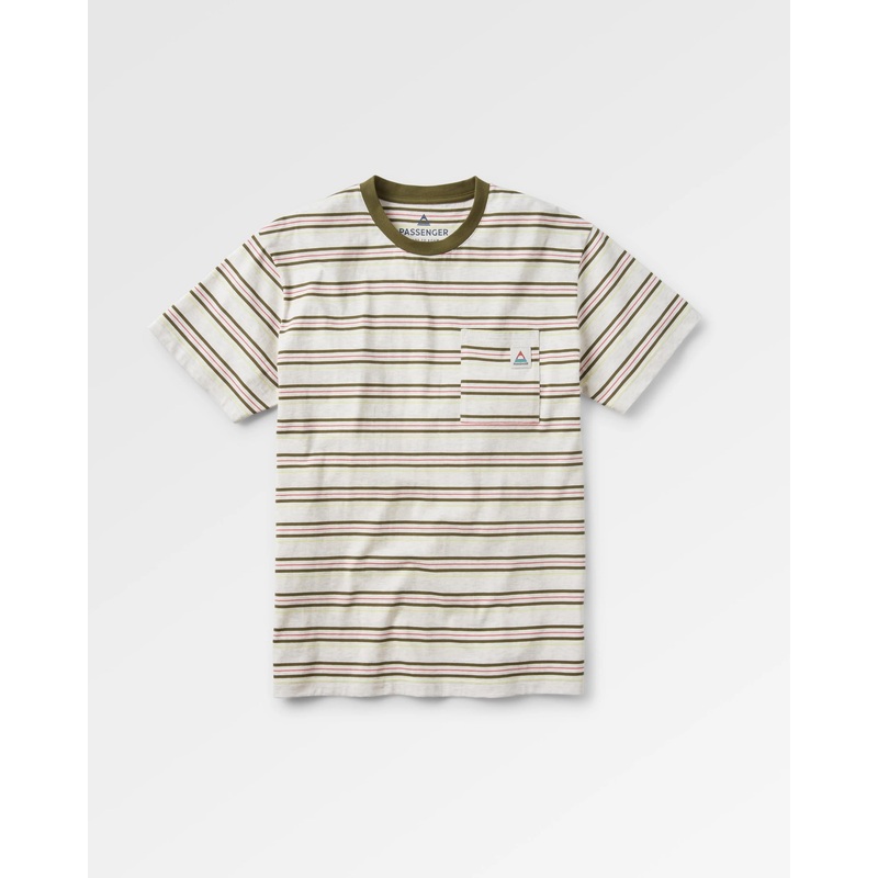 Retro Recycled Relaxed Fit T-Shirt – Birch Marl
