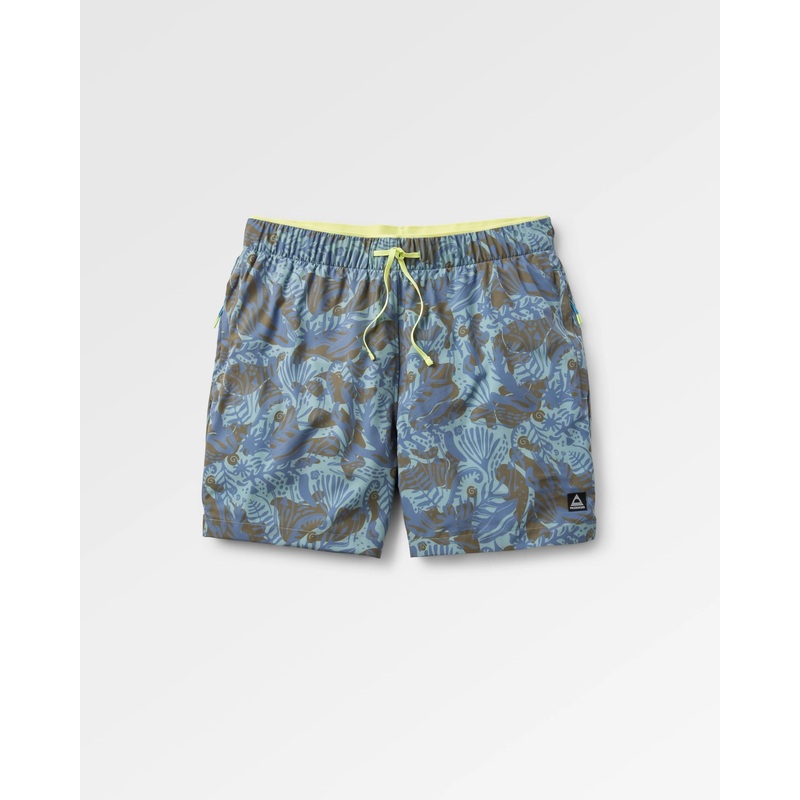 Sandune Recycled Trail Short – Abstract Seaweed Pistachio