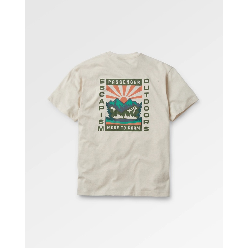 Sierra Recycled Relaxed Fit T-Shirt – Milky Marl