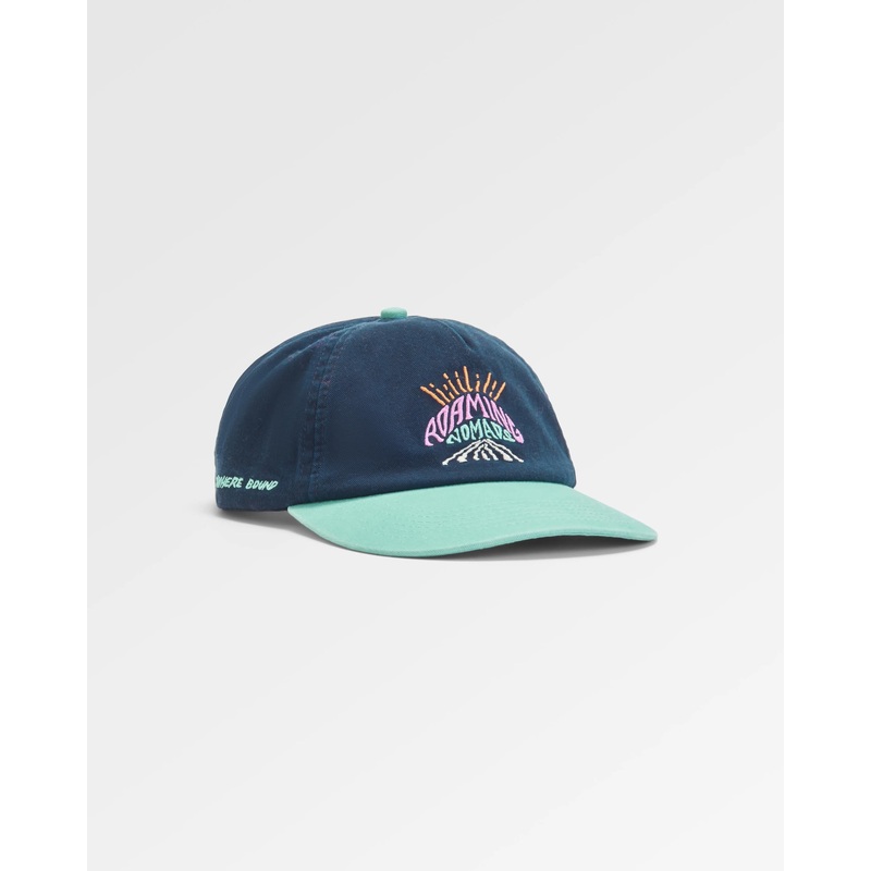 Tolima Recycled 5 Panel Cap – Dark Denim