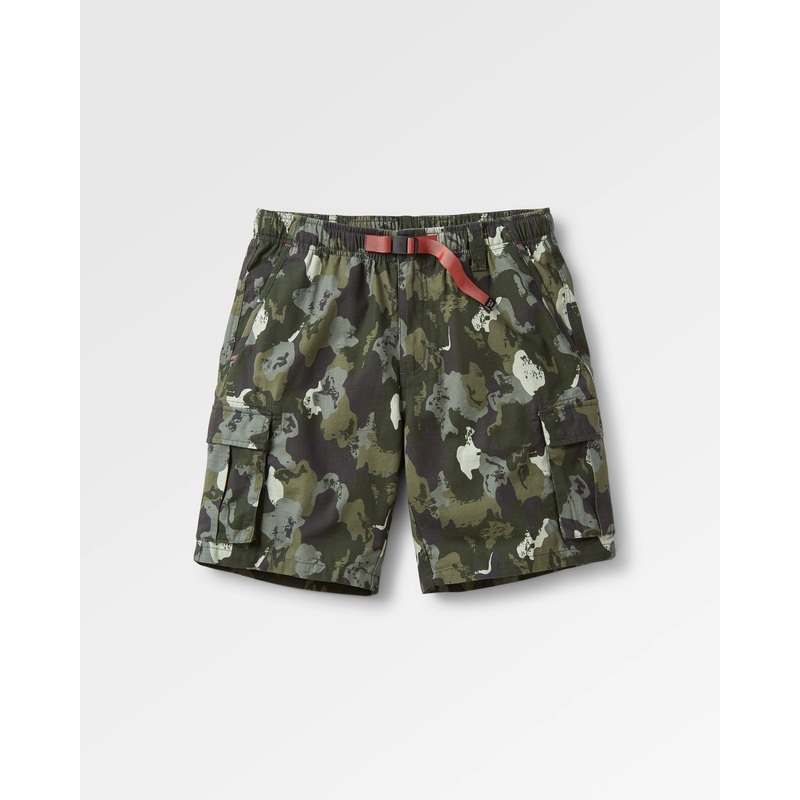 Adventurer Cargo Cotton Short – Sycamore Khaki Camo