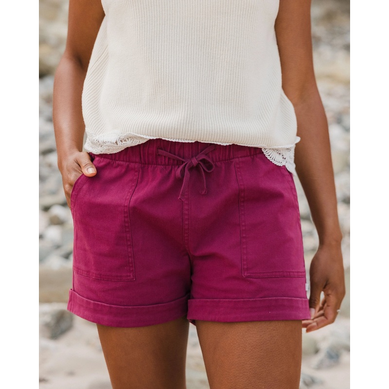 Carriso Organic Cotton Short – Cranberry