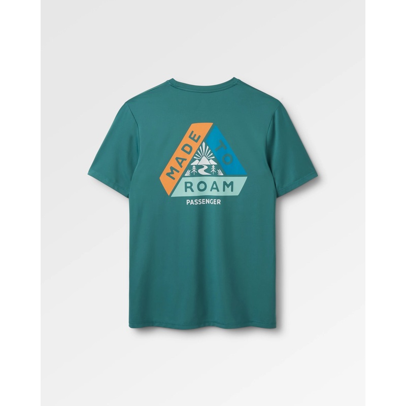 Classic Active Recycled T-Shirt – Deep Sea