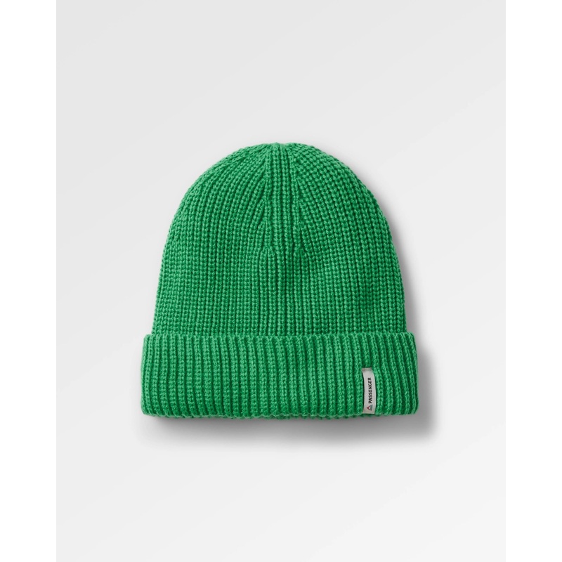 Compass Recycled Beanie – Green Spruce