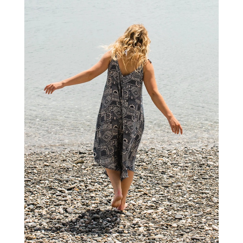 Copetn Jumpsuit – Vintage Patchwork Navy