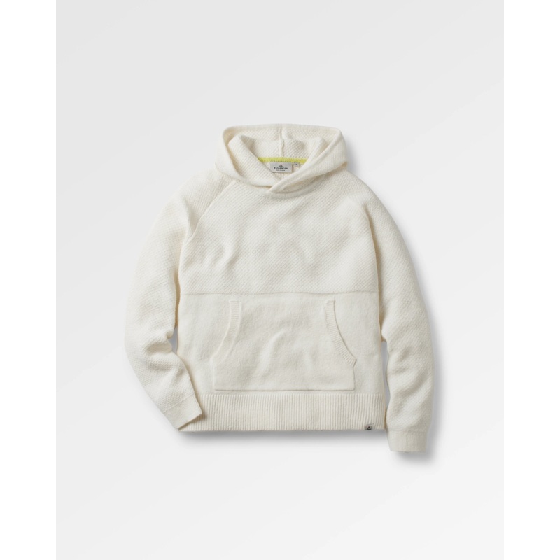 Cove Recycled Knitted Hoodie – Off White