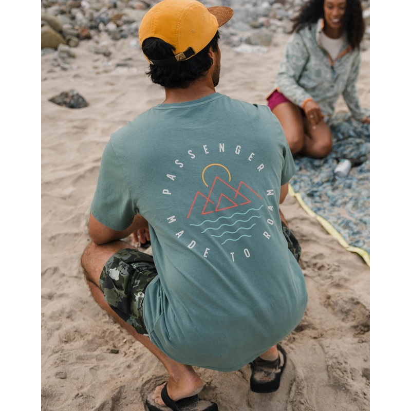 Escapism Recycled Cotton T-Shirt – Dark Forest