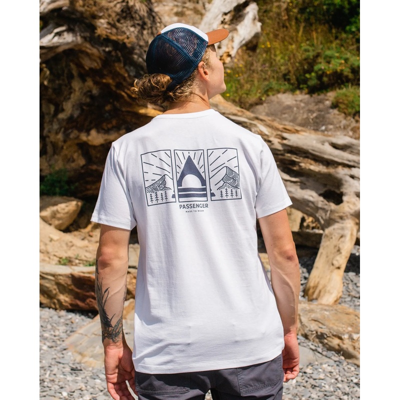 Maverick Recycled Cotton T-Shirt – White