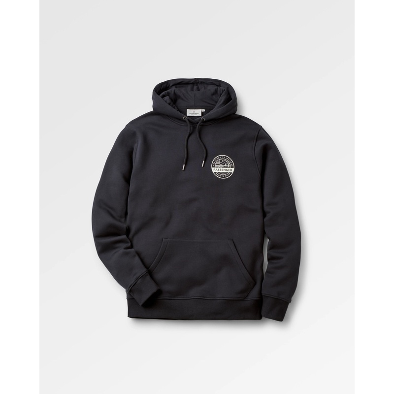 Odyssey Organic Cotton Hoodie – Black