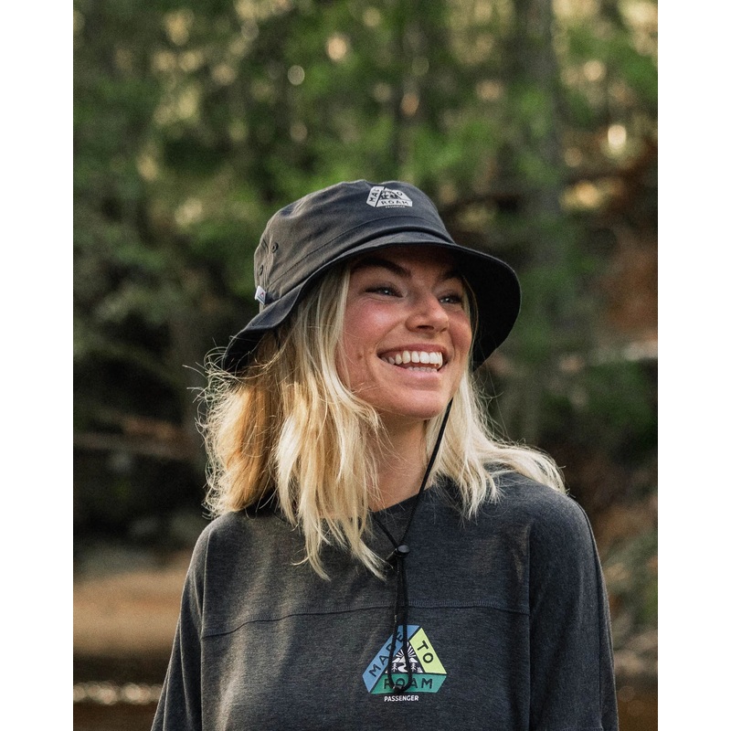Trail Bucket Hat – Black|One Size