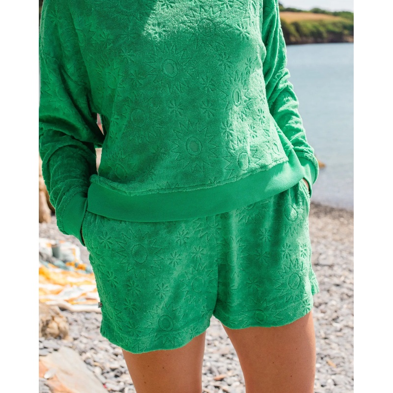 Vibes Textured Short – Green Spruce