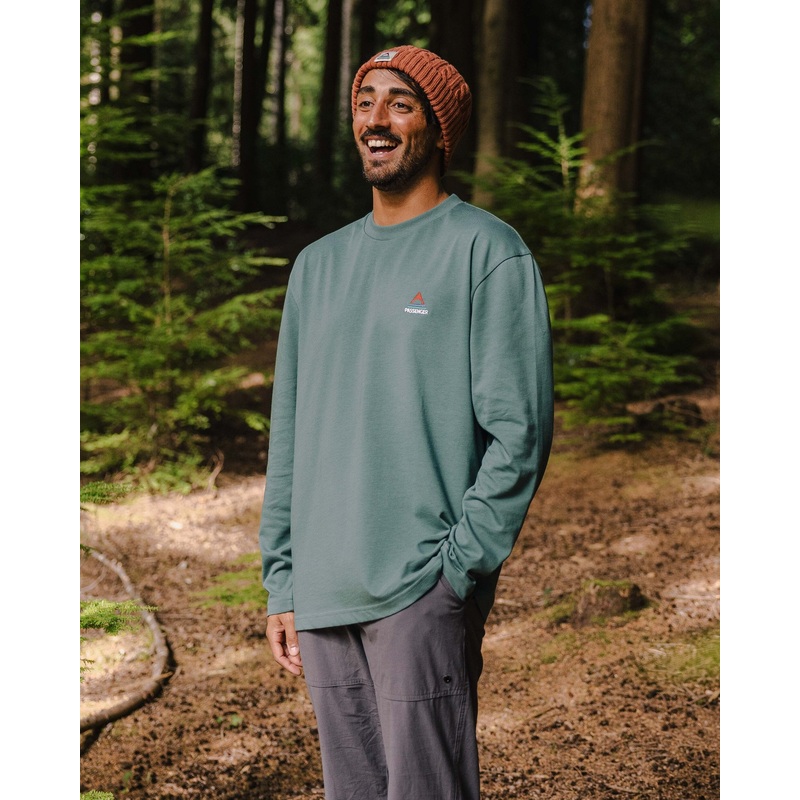 Vita Organic Cotton Relaxed Fit LS T-shirt – Deep Ocean