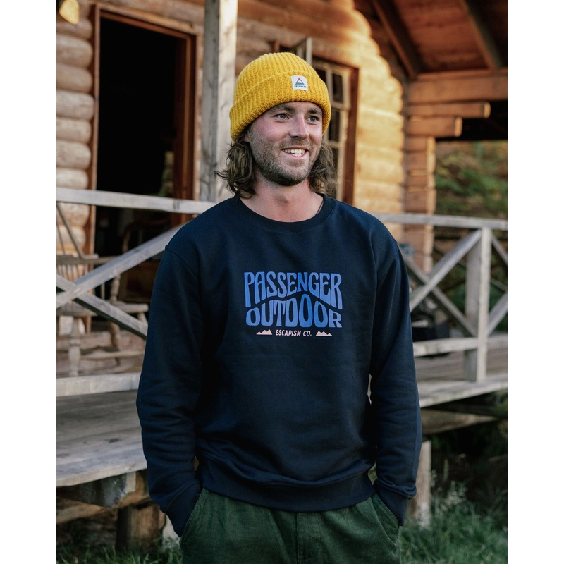 Yuca Organic Cotton Sweatshirt – Black