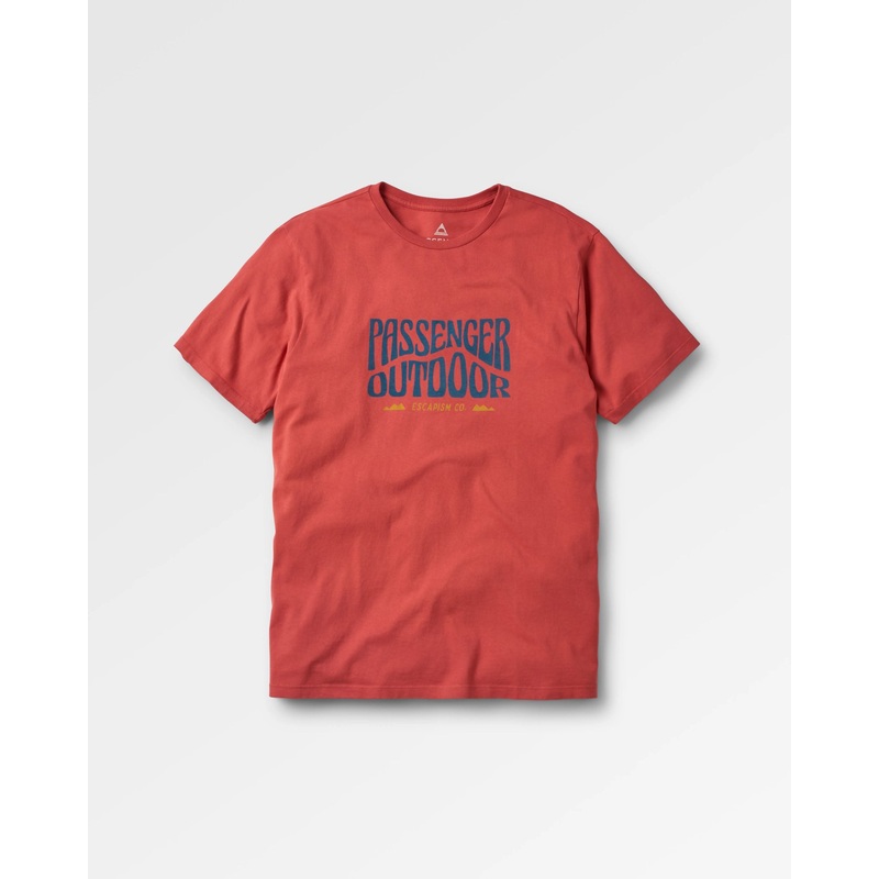 Yuca Recycled Cotton T-Shirt – Mineral Red