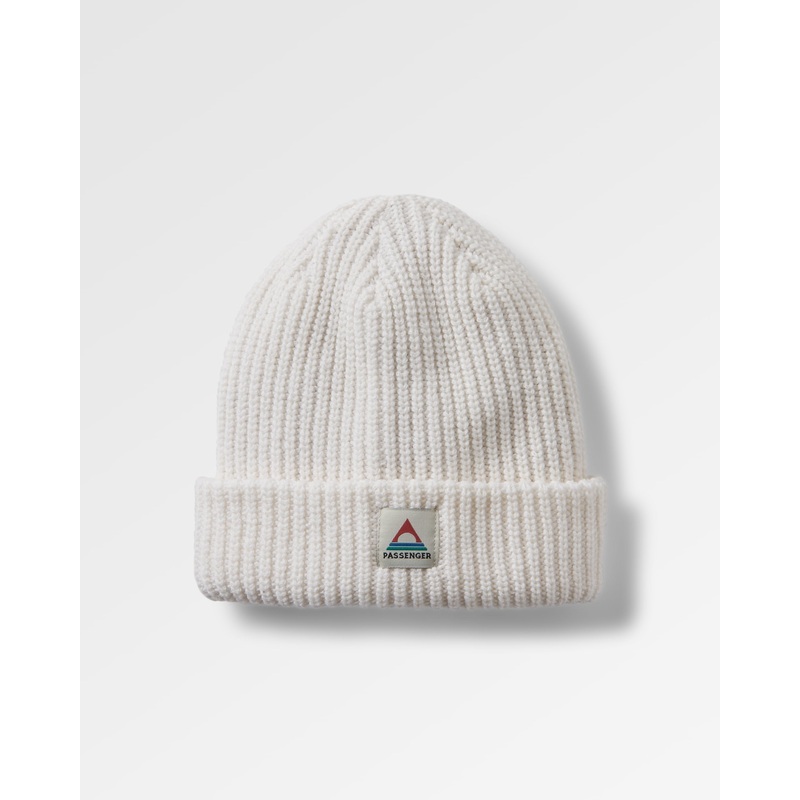 Beechwood Fleece Lined Recycled Beanie – Vintage White