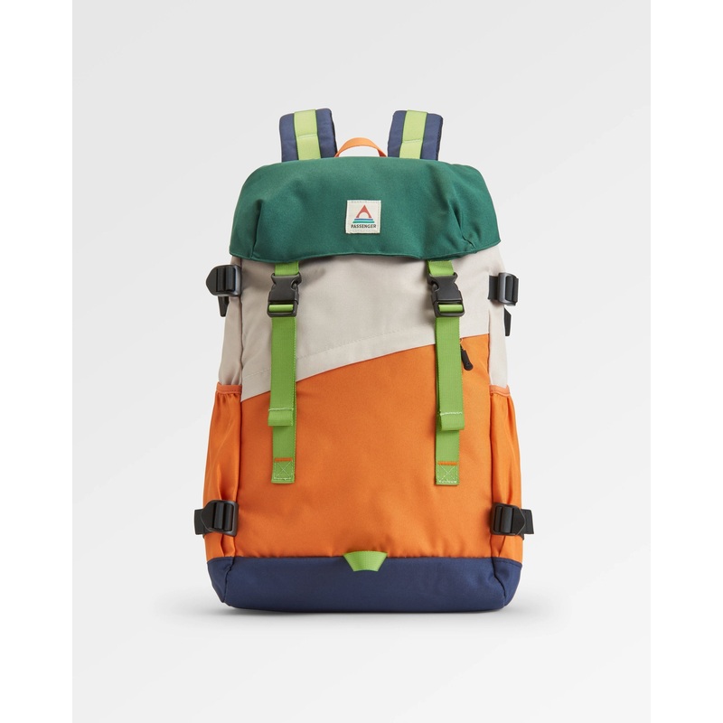 Boondocker Recycled 26L Backpack – Rain Forest Orange Multi