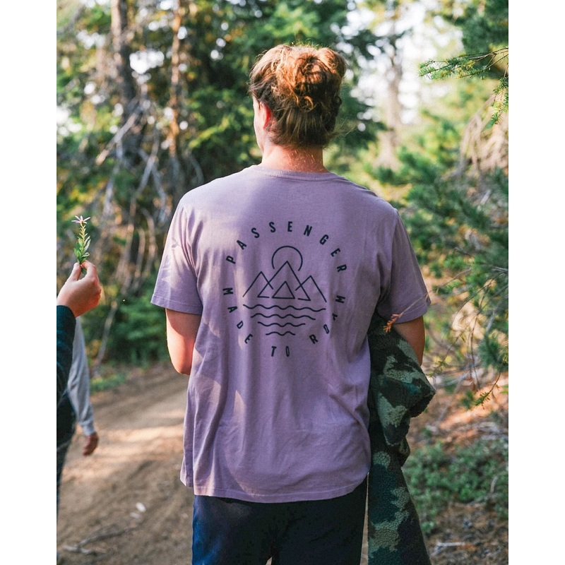 Escapism Recycled Cotton T-Shirt – Dusty Lilac