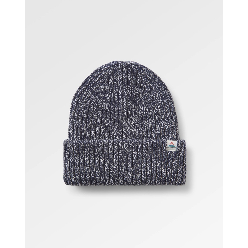 Fisherman Marl Beanie – Rich Navy