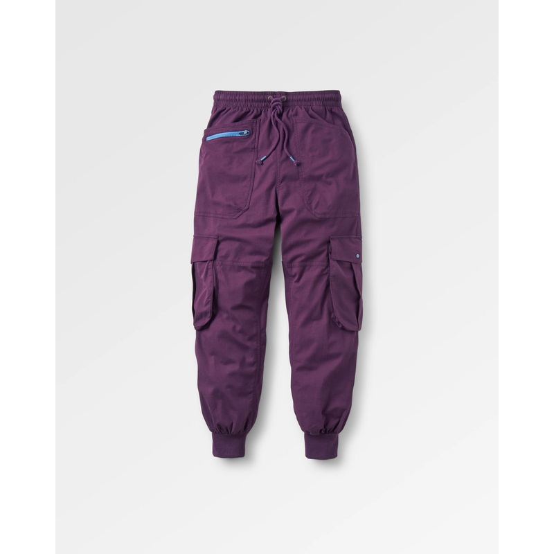 Hydrilla Organic Cotton Trouser – Deep Plum