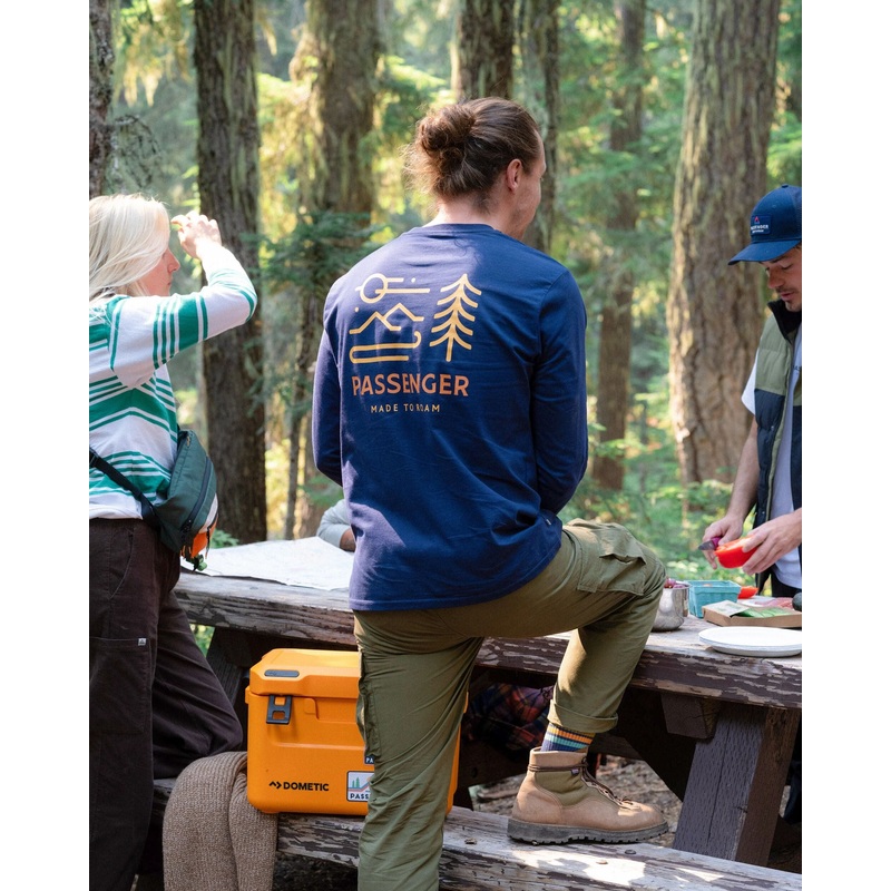 Phoenix Organic Cotton LS T-Shirt – Rich Navy