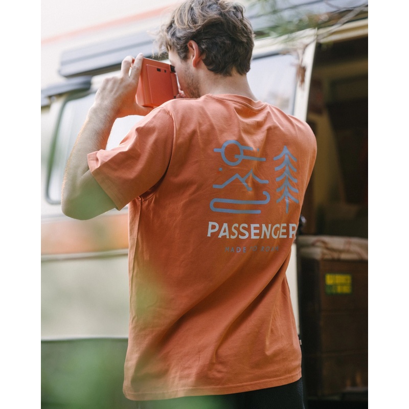 Phoenix Organic Cotton T-Shirt – Burnt Orange